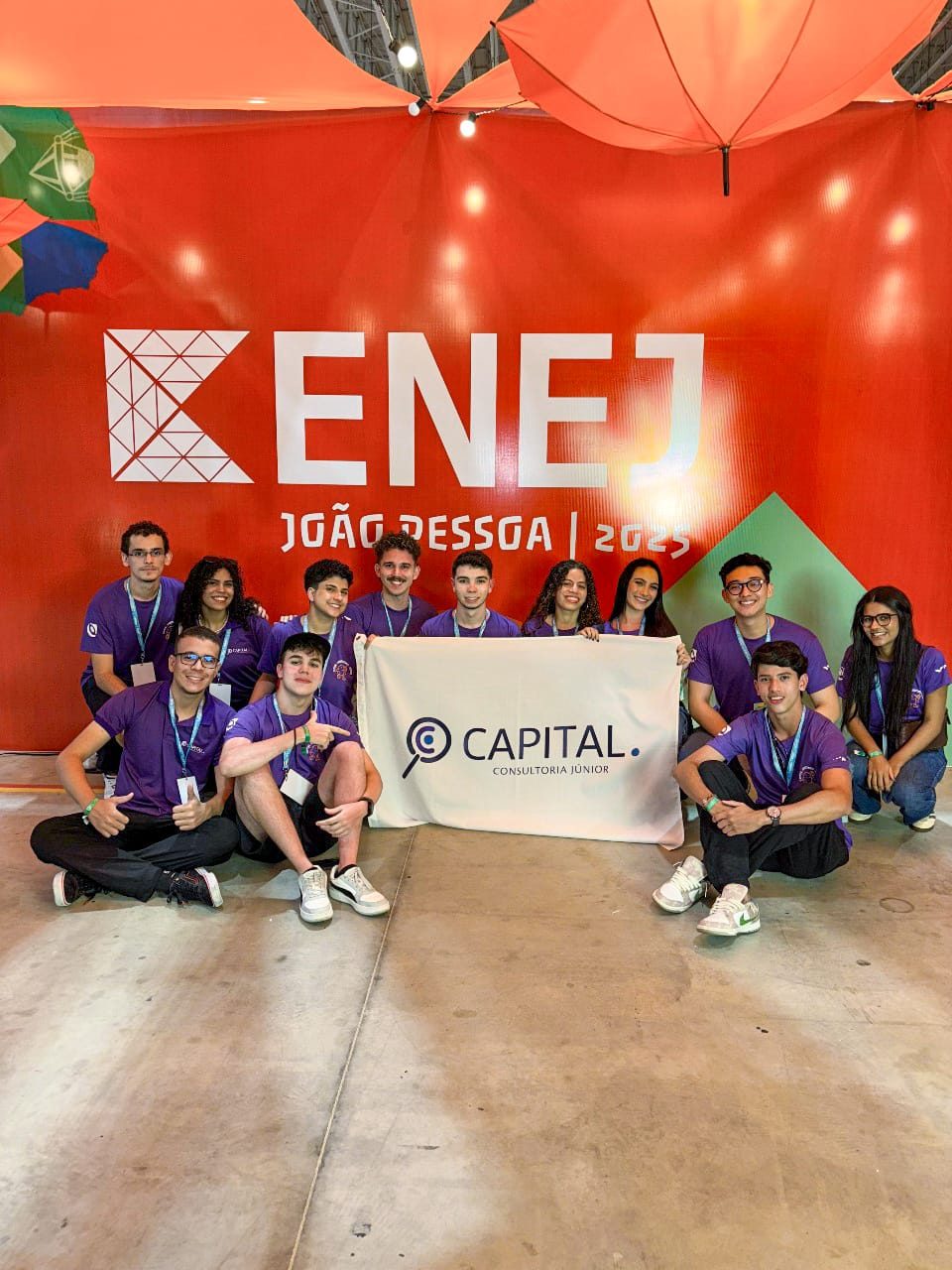 Time da Capital no ENEJ 2025
